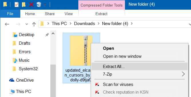 mac cursor on windows